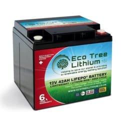 Eco Tree Lithium 12V 42AH  Battery