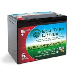 Eco Tree Lithium 12V 84AH  Battery