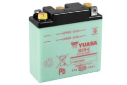 B39-6 Yuasa Conventional 6 Volt Battery