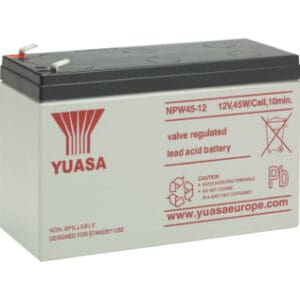 NPW45-12 Yuasa Industrial VRLA Battery