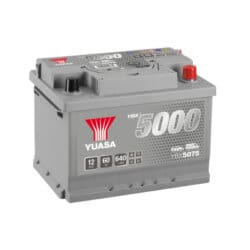 YBX5075 Silver High Performance SMF Battery