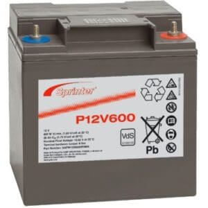 P12V600 EXIDE SPRINTER P HB AGM NAPW120600HP0MA Battery